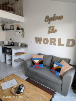 Cosy Studio Mezzanine proche plage